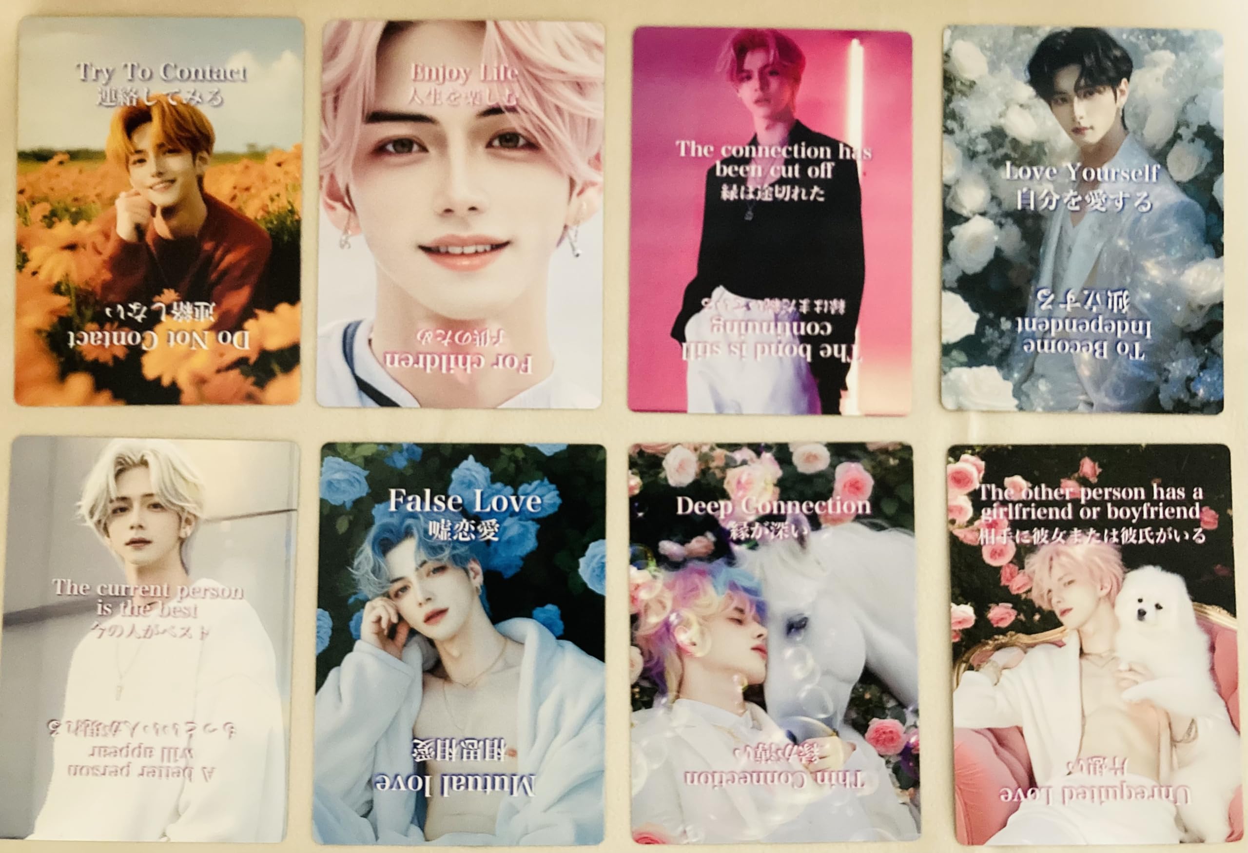 Amazon.co.jp: Perfect sign Oracle cards for Twin rays and Twin